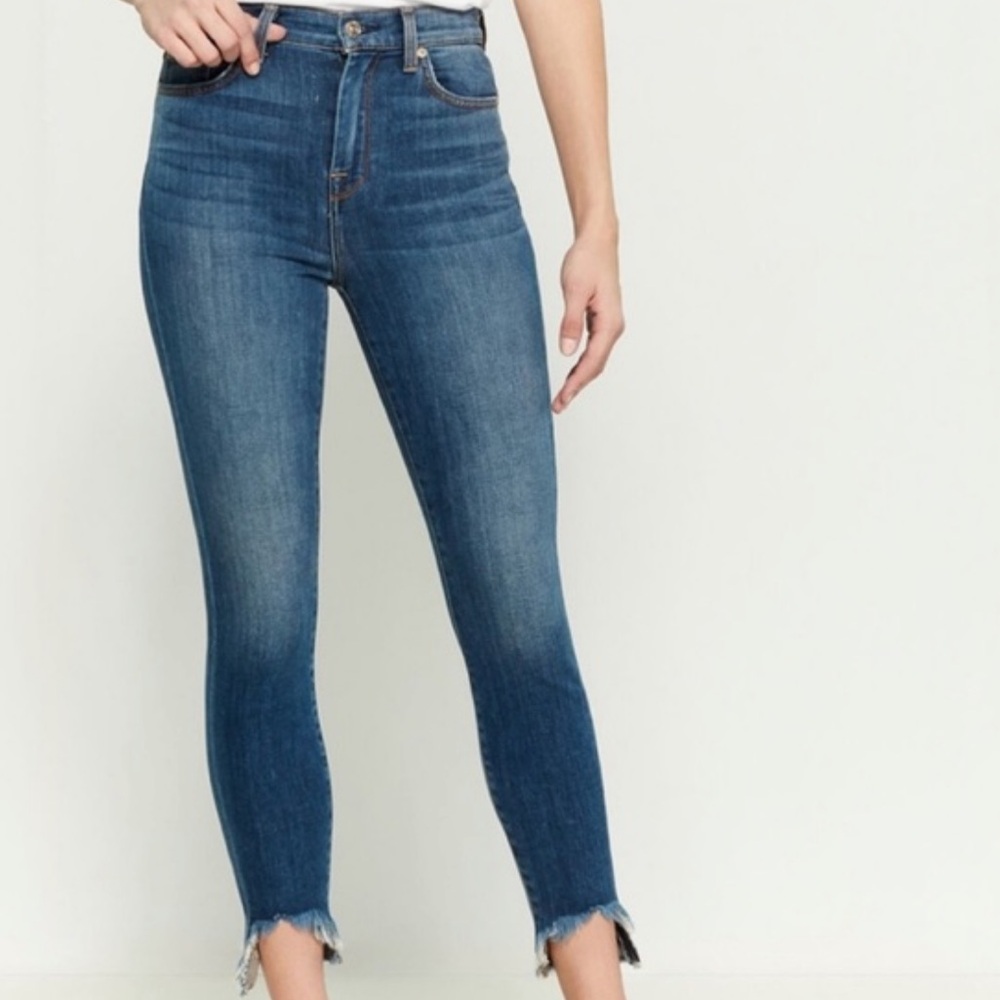 7 for all mankind ankle gwenevere jeans